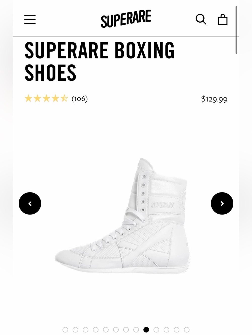 Superare Boxing Shoes